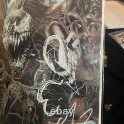 Venom #34 John Giang Signed Remarked Sketch- Exclusive Virgin Variant Coa