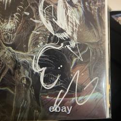 Venom #34 John Giang Signed Remarked Sketch- Exclusive Virgin Variant Coa