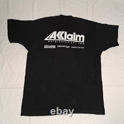 Vintage 90's Single Stitch NBA JAM Tournament Edition XL T-Shirt SEGA SNES