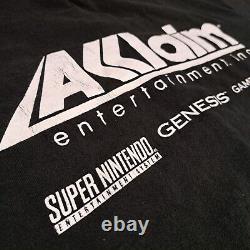 Vintage 90's Single Stitch NBA JAM Tournament Edition XL T-Shirt SEGA SNES