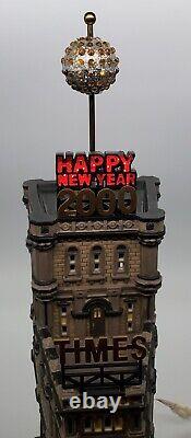 Vintage Dept 56 The Times Tower Times Square 2000 Special Edition with Box