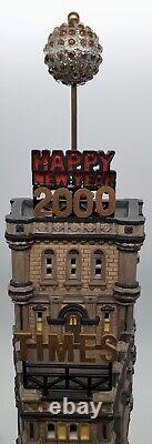 Vintage Dept 56 The Times Tower Times Square 2000 Special Edition with Box