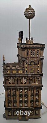 Vintage Dept 56 The Times Tower Times Square 2000 Special Edition with Box