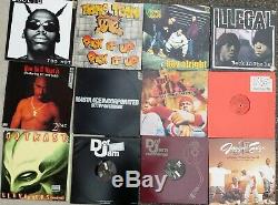 Vinyl Lot of 400 Rap, & DJ Collection 80s -00s LL, JaRule, DMC 10 Set, DMX, 2Pac