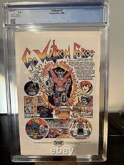 Voltron #1 (1985) CGC 9.4 WP. Special 1st Edition
