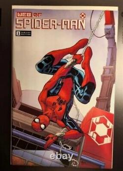 W. E. B. Of Spider-Man #1 Nauck Disney Cast Exclusive Variant 1st Keener