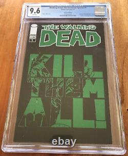 Walking Dead Governor Special #1, Green Foil ECCC Edition, CGC 9.6 NM+