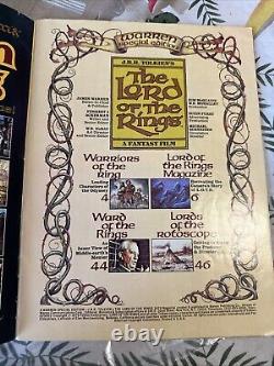 Warren Presents Lord of the Rings 1 Comic Book 1979 Tolkien Special Edition