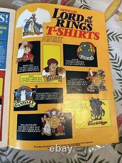 Warren Presents Lord of the Rings 1 Comic Book 1979 Tolkien Special Edition
