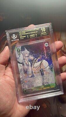 Weiss Schwarz Azur Lane Shinano AZL/S102-038SP SP Foil Signed BGS 10 Black Label