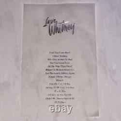 Whitney Houston 2001 Love Whitney Taiwan Limited Edition 9-TRK Promo CD Sampler