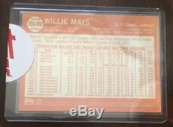 Willie Mays 2013 Topps Heritage Real One Special Edition Autograph 28/32 Vhtf