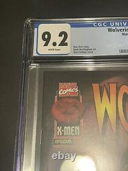 Wolverine #102.5 Cgc 9.2? Rare? Special Edition Boris Vallejo Cover Marvel