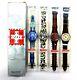 X4 Swatch Swiss Art Watch 700 Year Switzerland 22nd Special Edition Set New Nos