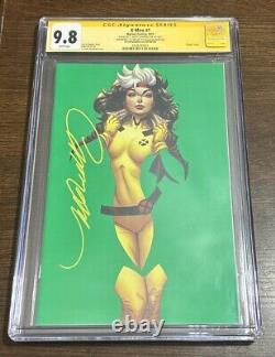 X-MEN #1 ROGUE J SCOTT CAMPBELL CGC SS 9.8 NEGATIVE SPACE AP 44/300 Variant NM