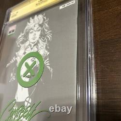 X-MEN #1 ROGUE J SCOTT CAMPBELL CGC SS 9.8 NEGATIVE SPACE AP 44/300 Variant NM