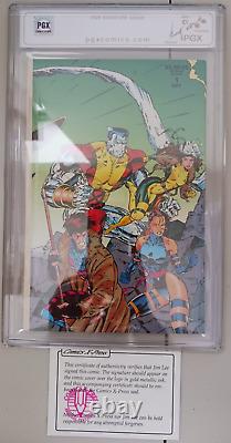 X-Men #1 Marvel 1991 Signed by Jim Lee Special Collectors Edition PGX 9.6