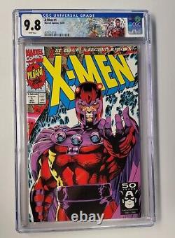 X-men #1 Cgc 9.8 Matching Custom Label Magneto Cover