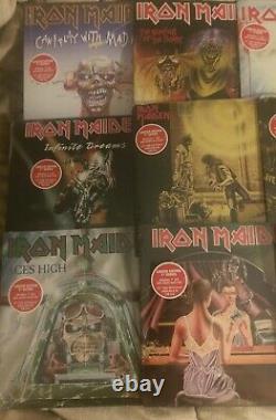 (15) Iron Maiden 7 Vinyl New Sealed, As, Wrathchild, Hills, Purgatory, Beast, Gratuit