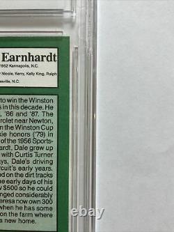 1989 Maxx Dale Earnhardt Special Edition Rookie 6 Chèvre Cgs 10 Mint Misprint Rare