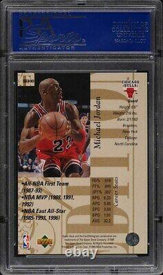 1995 Upper Deck Special Edition Gold Michael Jordan #se100 Psa 9 Mint