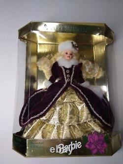 1996 Happy Holidays Barbie, Édition Spéciale, Nrfb, Mattel