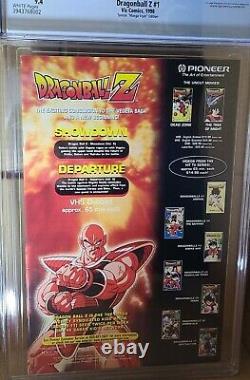 1998 Dragonball Z #1 Viz Comics Deuxième Impression Cgc9.4 Édition Spéciale Manga-style