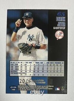 1998 Fleer Sports Illustrated Extra Edition Derek Jeter Hof Yankees Rare Sp/98