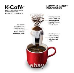 1x Keurig K-cafe Édition Spéciale Unique Servez K-cup Pod Coffee Latte Maker 10 Lb