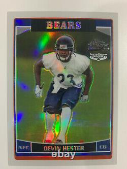 2006 Chrome Refractor Devin Topps Hester # 252 Special Edition Rookie Gem Mint