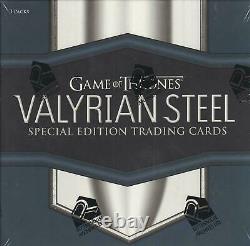 2017 Game Of Thrones Valyrian Steel Special Edition Scellé En Usine 20 Case Box