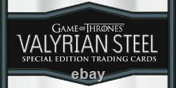 2017 Game Of Thrones Valyrian Steel Special Edition Scellé En Usine 20 Case Box