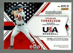 2019 Elite Extra Edition USA Collegiate Material Auto Spencer Torkelson 4/10