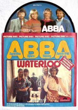 ABBA - Waterloo (Version Anglaise) - Rarissime Édition Allemande 1984 7'/Pochette (Vinyle)