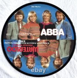 ABBA - Waterloo (Version Anglaise) - Rarissime Édition Allemande 1984 7'/Pochette (Vinyle)