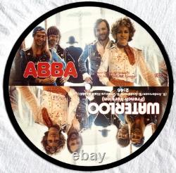 ABBA - Waterloo (Version Anglaise) - Rarissime Édition Allemande 1984 7'/Pochette (Vinyle)