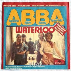 ABBA - Waterloo (Version Anglaise) - Rarissime Édition Allemande 1984 7'/Pochette (Vinyle)