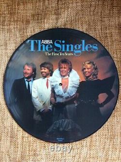 Abba The Singles The First 10 Ans Picture Disc Complete Box Set