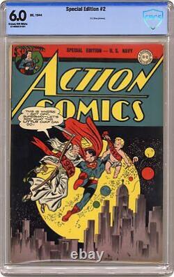 Action Comics Special Edition U. S. Navy Giveaway #2 Cbcs 6.0 1944 22-0880a578-001