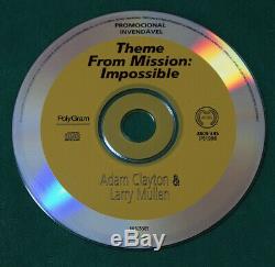 Adam Clayton Et Larry Mullen Theme From Missionimpossible Brésil 96 U2 CD Promo