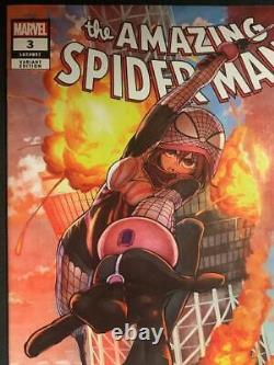 Amazing Spider-man #3 1100 Variante Uesugi Retail Incentive Série Marvel 22