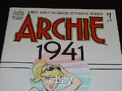 Archie 1941 #1 Variante Croquis (2018 Archie) Art Original