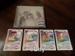 Ariana Grande & Social House Petit Ami CD Single & Set 4 Trading Cards Rare