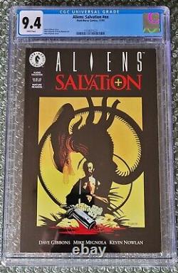 Bandes dessinées Dark Horse 1993 Aliens Salvation CGC 9.4 Art de Mike Mignola