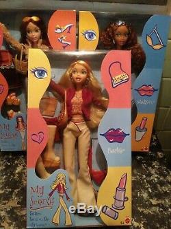 Barbie My Scene Dolls Night On The Town Htf & Single Poupées Garçons Filles New Sealed