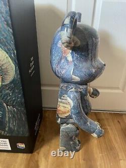 Bearbrick Medicom 1000% Vincent Van Gogh Musée Autoportrait Chapeau Gris Be@rbrick