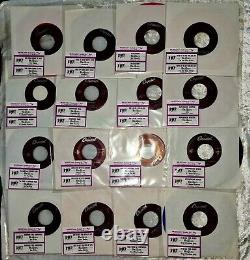 Beatles 45s X 34 Purple Label Jukebox Set Rare 7 Mint Coloured Vinyl, 1992-96