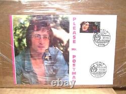 Beatles S'il vous plaît M. Postman Picture Disc Flexi Lennon Tribute Exhibition 1990