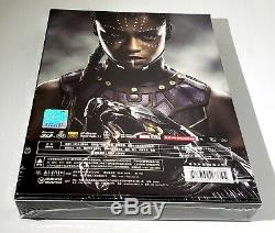 Black Panther 2d + 3d Blu-ray Steelbook Wea Blufans Simple Lenti