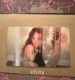 Blackpink Official 1st Single Solo Special Edition Photocard Lenticulaire- Jennie